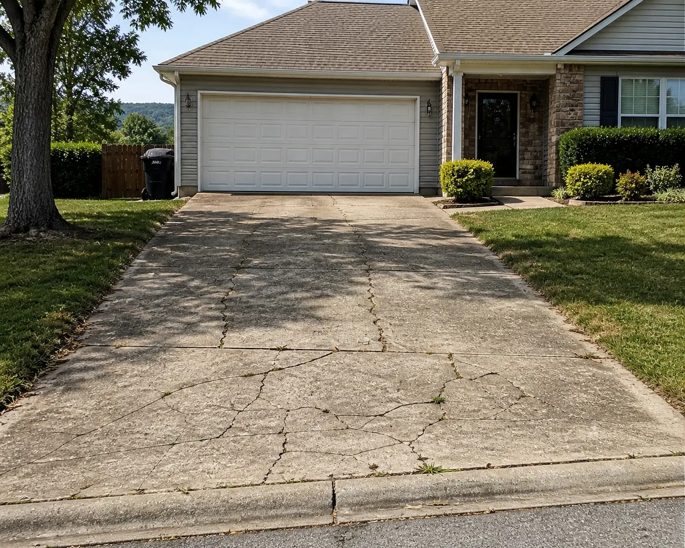 Concrete Services Chattanooga Before