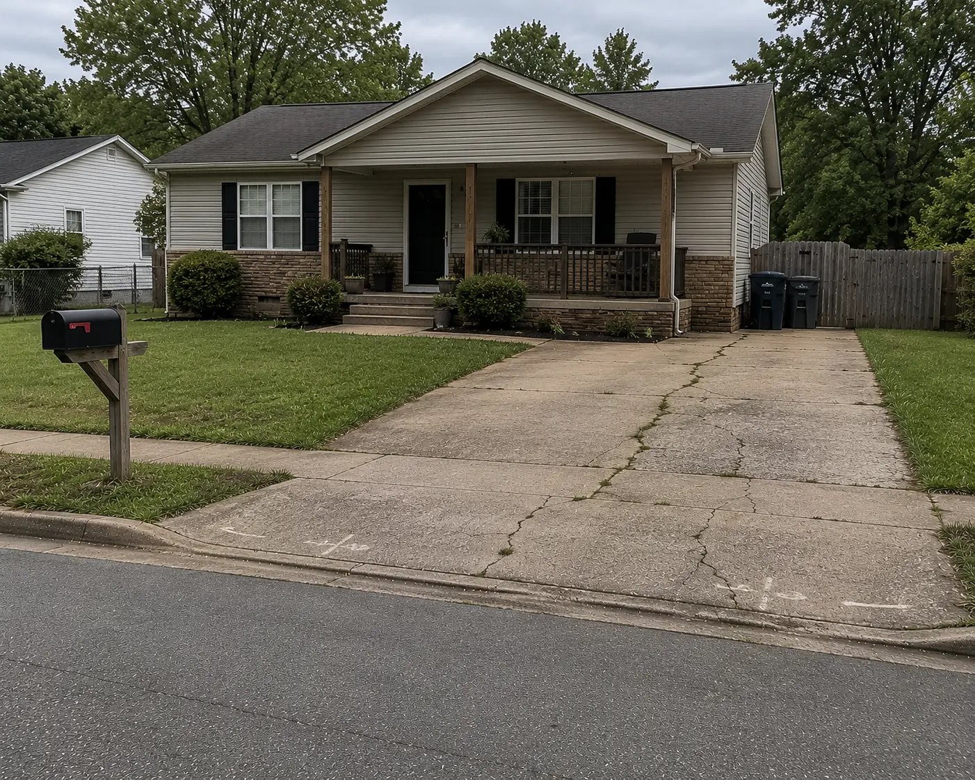Concrete Services Kingsport Before