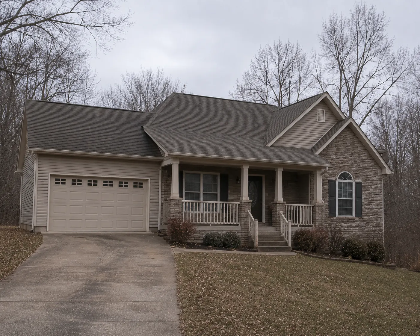 Gutter Installation Knoxville TN Before